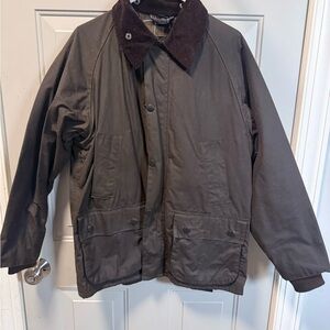 Barbour Classic Bedale olive  Jacket with Corduroy Collar
